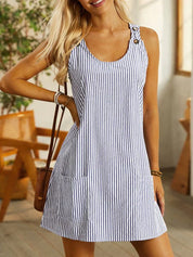 Stella™ | Striped Pocket Dress