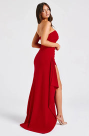 LUNA MAXI DRESS - RED