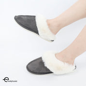 Warm Fleece Slippers Soft Comfy Plush Fur Home Couple Slippers