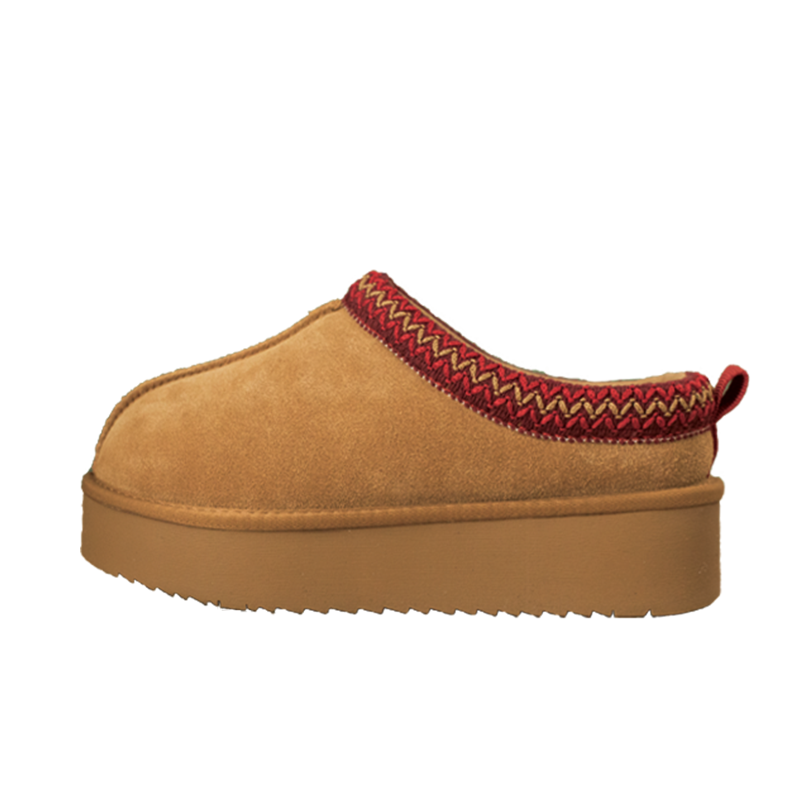 Moganna | Platform Suede Braided Outdoor Slippers Autumn Winter Warmer