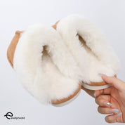 Warm Fleece Slippers Soft Comfy Plush Fur Home Couple Slippers