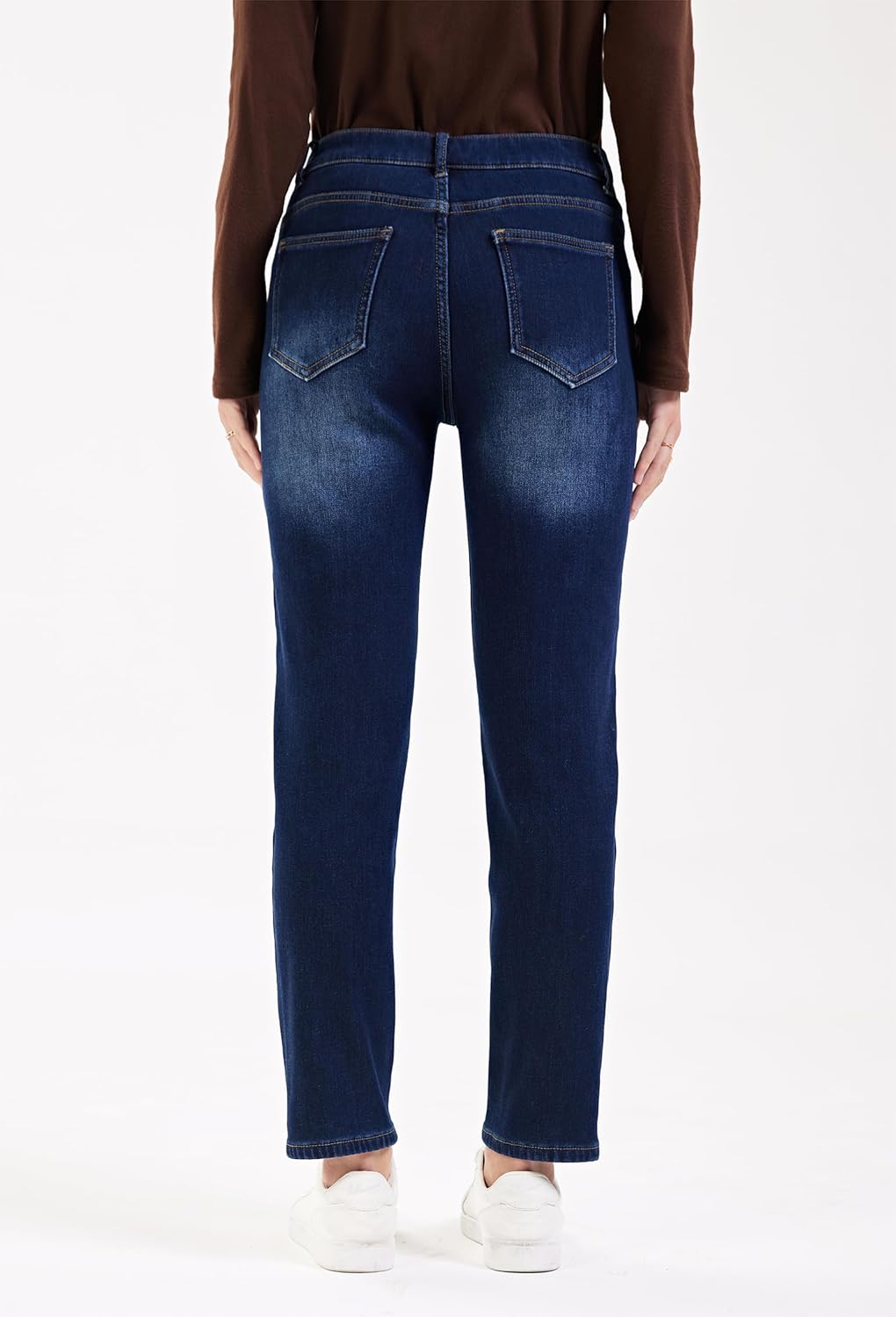 Natasha - Cozy Straight-Leg Thermal Jeans