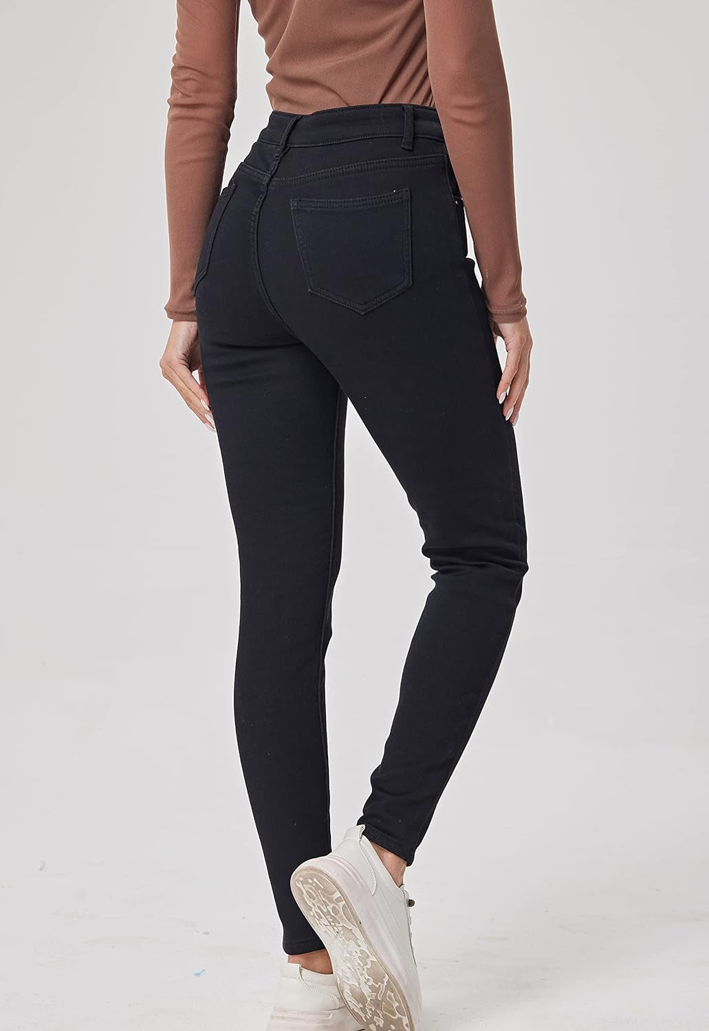 Natasha - Cozy Skinny Thermal Jeans