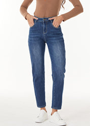 Natasha - Cozy Straight-Leg Thermal Jeans