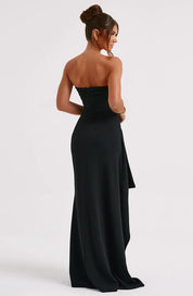 LUNA MAXI DRESS - BLACK