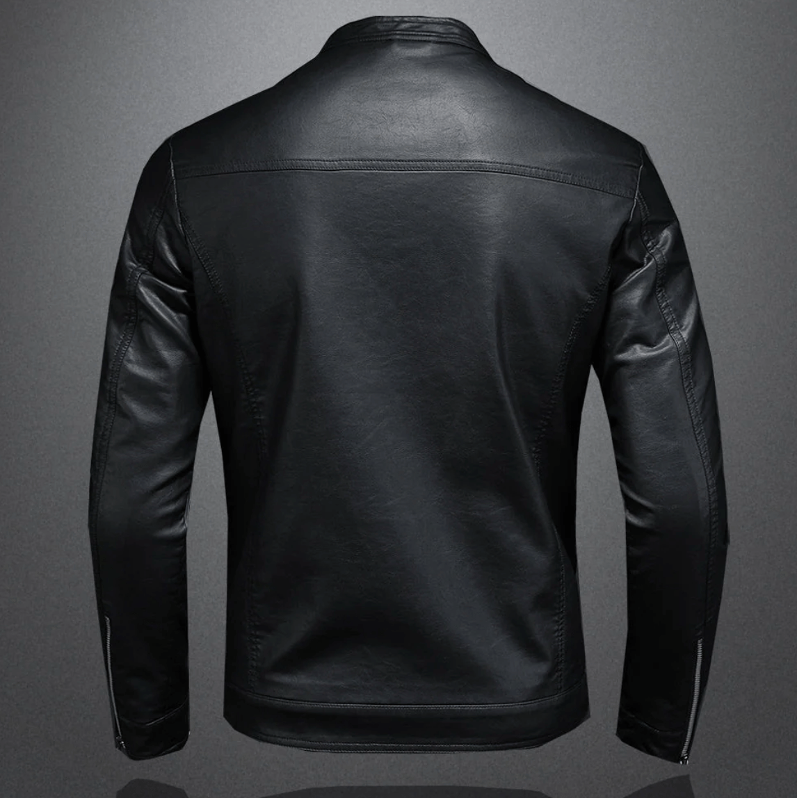 Caleb™ | Leather Jacket