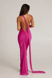 Lynessa™ | One Shoulder Cut-Out Maxi Dress