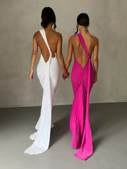 Lynessa™ | One Shoulder Cut-Out Maxi Dress