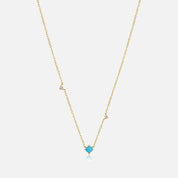 Turquoise Pearl Necklace