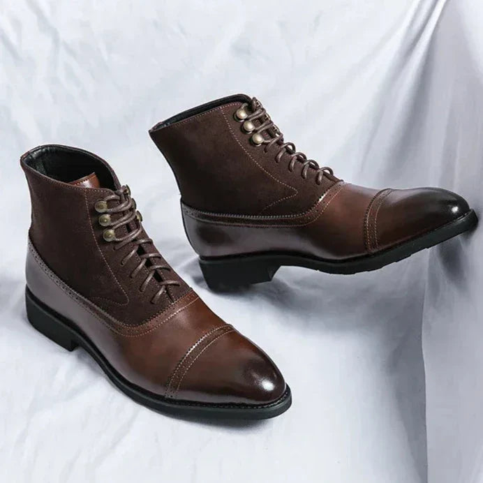 Chad | Classic Lace-Up Leather Boots