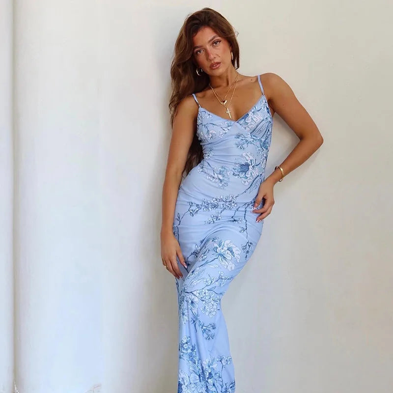 LUNAIRE ELEGANCE MAXI DRESS