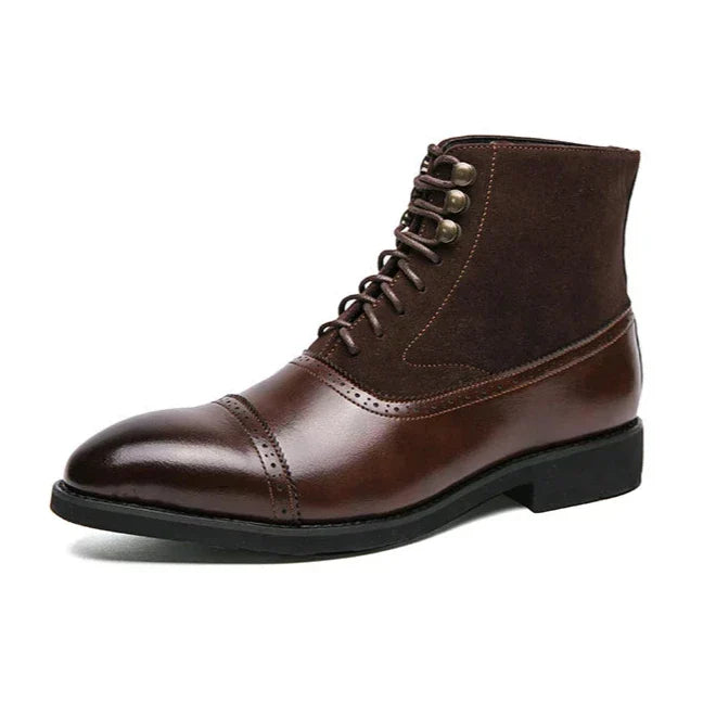 Chad | Classic Lace-Up Leather Boots