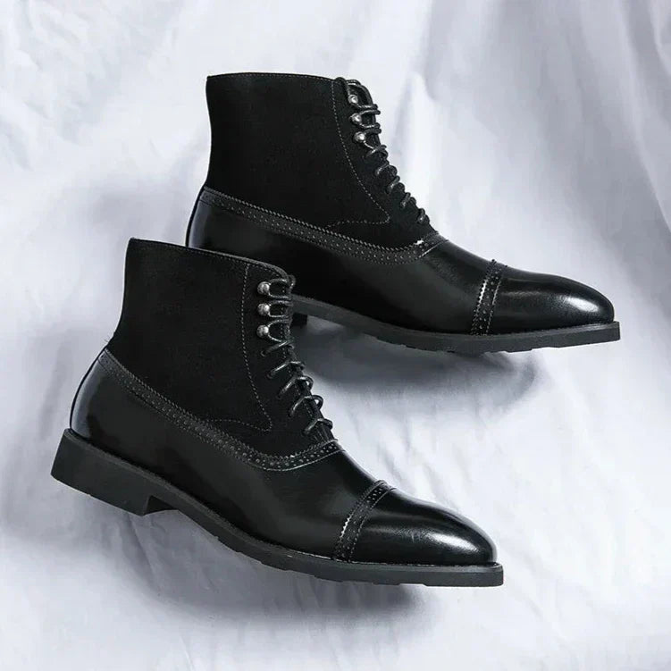 Chad | Classic Lace-Up Leather Boots