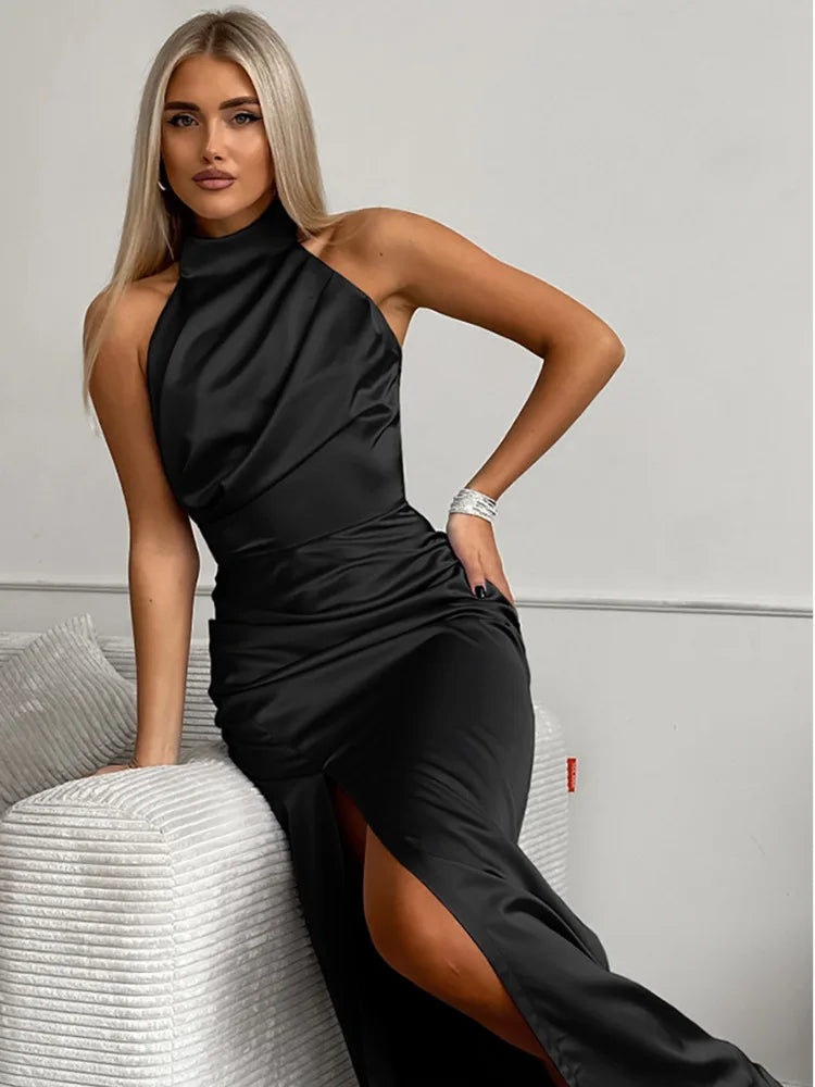 Evrose™ | Halter-neck Dress