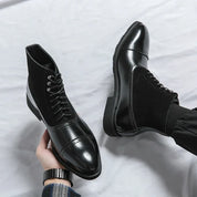 Chad | Classic Lace-Up Leather Boots