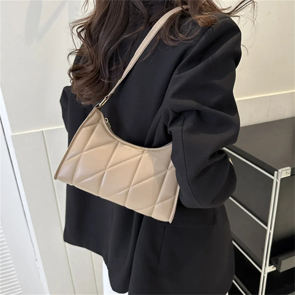 Black Trendy Shoulder Bag