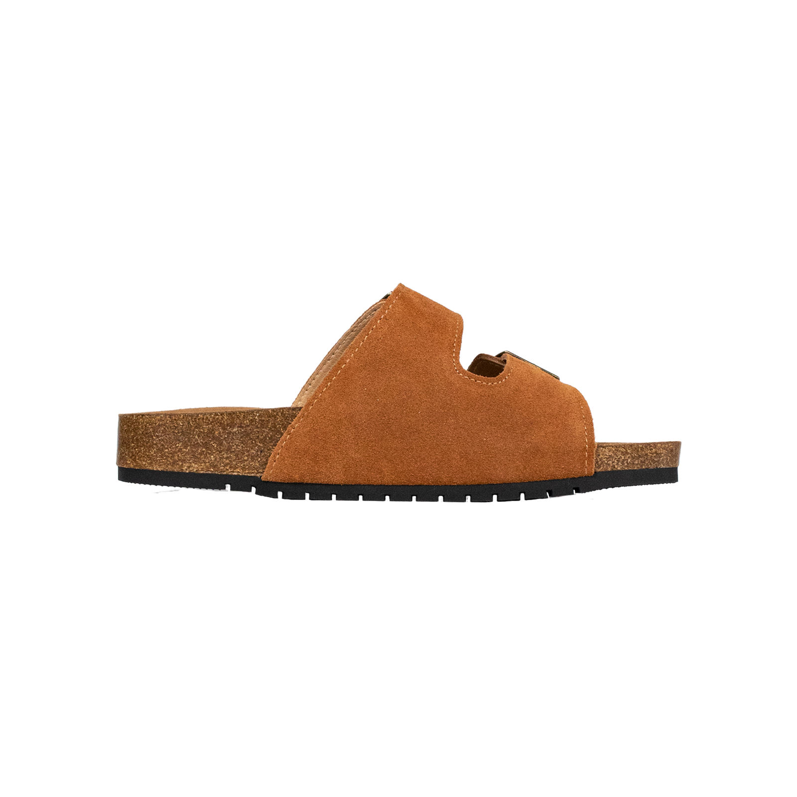 Bennett | Open Toe Suede Double Buckle Sandals