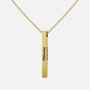 Personalized Bar Necklace