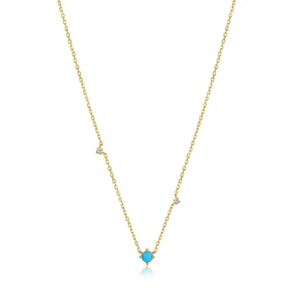 Turquoise Pearl Necklace