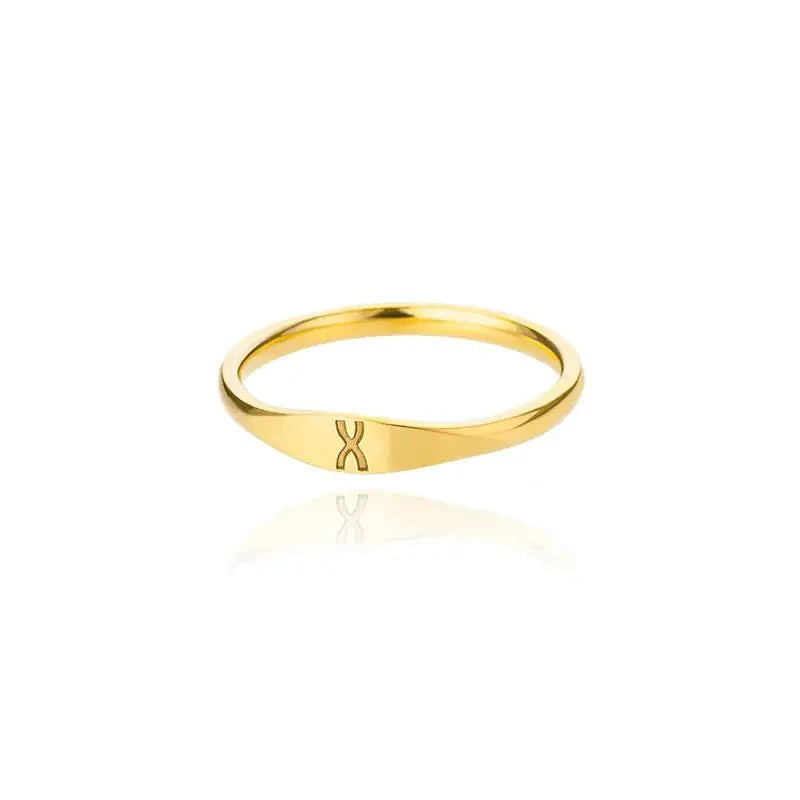 Minimal Letter Ring