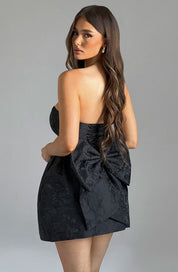 ISADORA MINI DRESS - BLACK