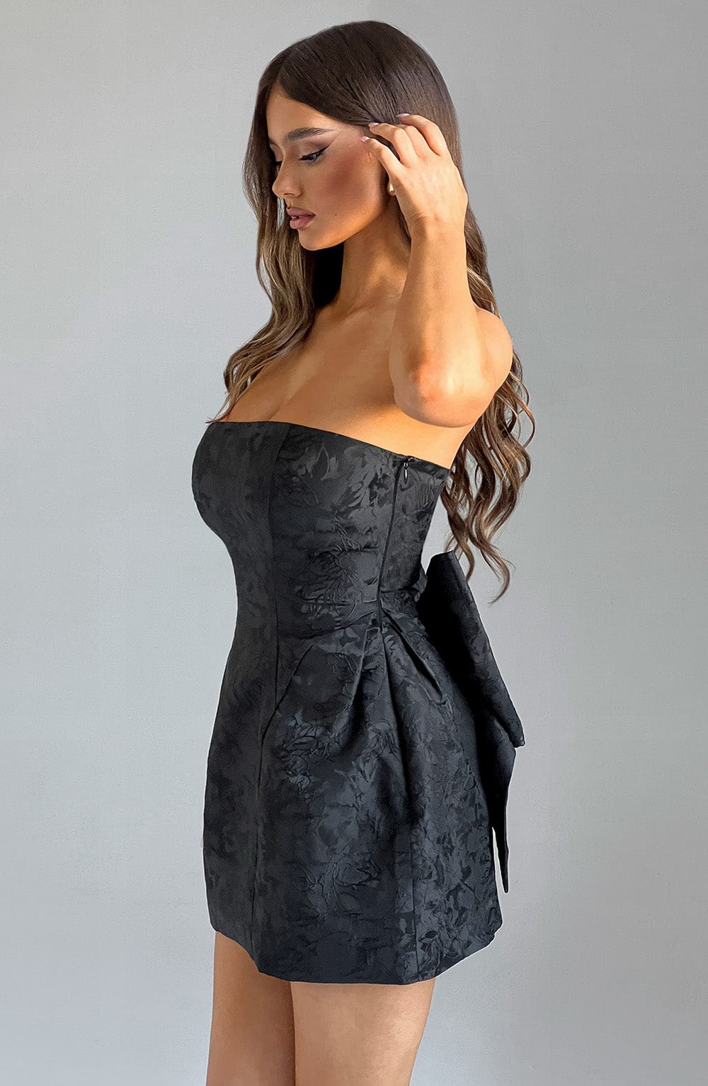 ISADORA MINI DRESS - BLACK