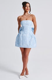 ISADORA MINI DRESS - BLUE