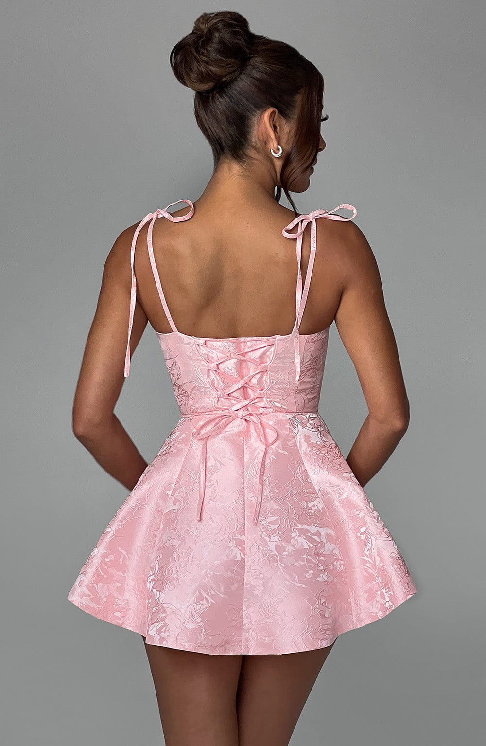 CATRINA MINI DRESS - Blush